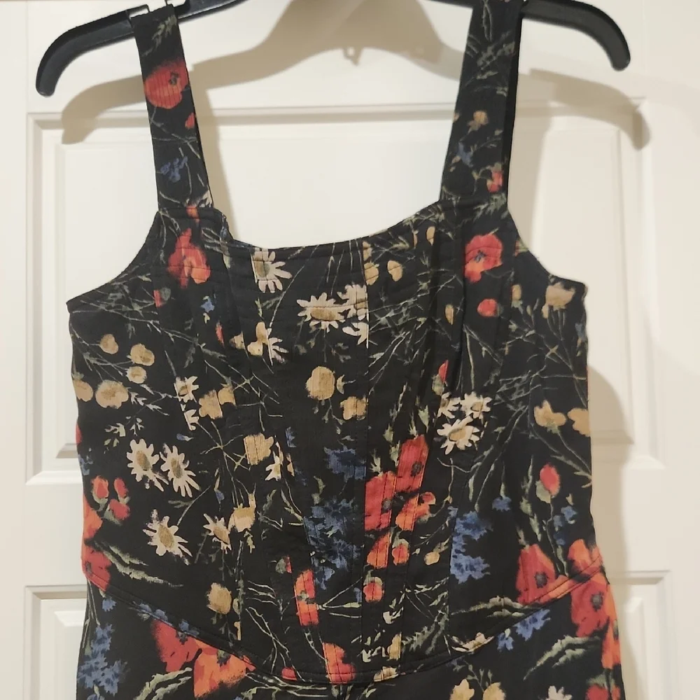 Polo by Ralph Lauren Black Floral Maxi Dress - Picture 5 of 7